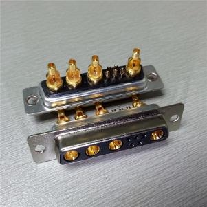9W4 D-SUB Coaxial Connectors (RF) ሴት እና ወንድ ሻጭ አይነት KLS1-DBRF5-9W4